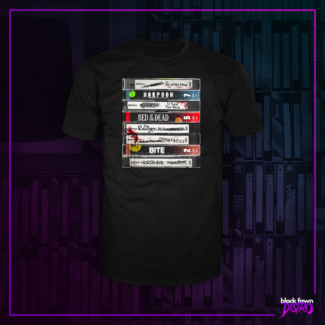 T-Shirt (BFD VHS Stack)