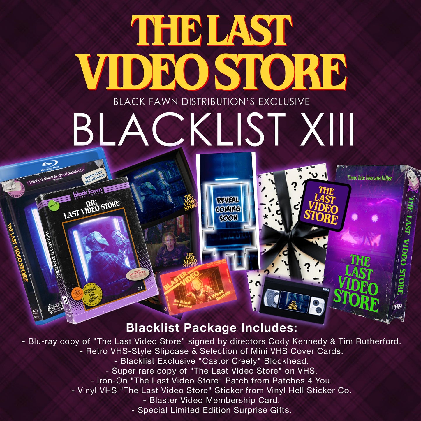 Blacklist Package (Last Video Store) - MEGA PACK! (Pre-Order)